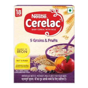 Cerelac 5 Grain & Fruits 18+